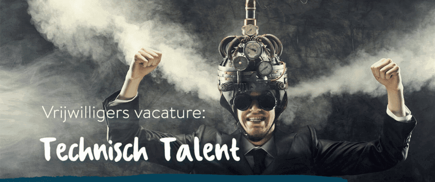 Vrijwilligers vacature - Techniek
